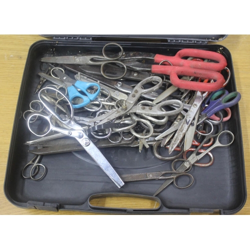 291 - QUANTITY SCISSORS, FILES & BLADES