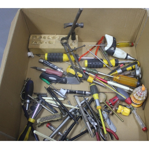 317 - BOX MISCELLANEOUS TOOLS INCLUDING PRECISION TOOLS