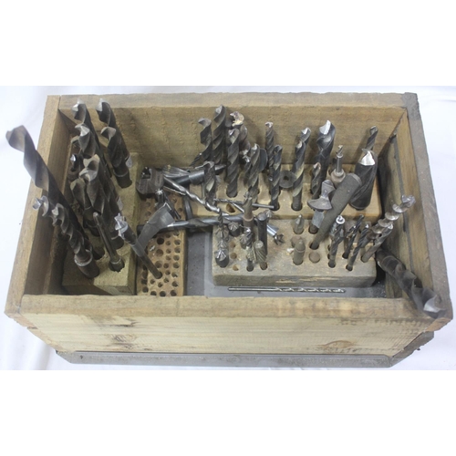 318 - BOX OF DRILL BITS