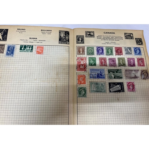 379 - WITHDRAWN - BOX COLLECTABLE ITEMS & VARIOUS WATCHES: STAMP ALBUM & STAMPS, 2 MINIATURE STAIN... 