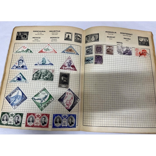 379 - WITHDRAWN - BOX COLLECTABLE ITEMS & VARIOUS WATCHES: STAMP ALBUM & STAMPS, 2 MINIATURE STAIN... 