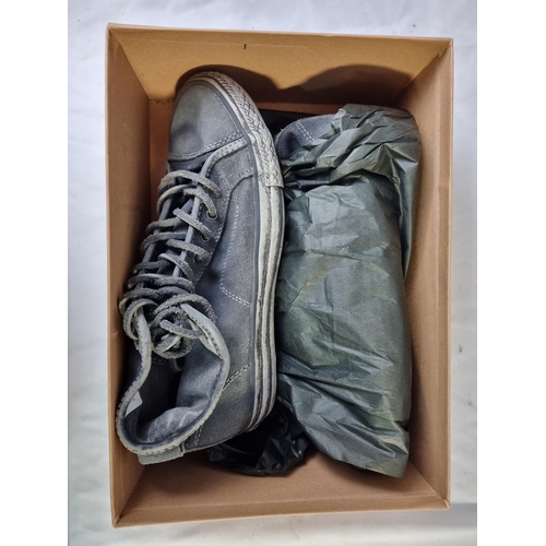 25 - 2 PAIR OF ALLSAINTS TRAINERS - SIZES 6 & 7