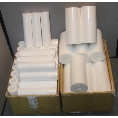 60 - 69 MICRON POLYPYLENE FILTER CARTRIDGES (51 SMALL, 18 LARGE)