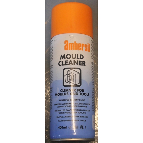 168 - 13 x 400ml AMBERSIL MOULD PROTECTIVE CORROSION INHIBITOR FOR CLEANING MOULDS AND TOOLS