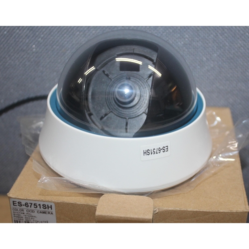 234 - 3 DOME CAMERAS AND 1 CAR CAMERA