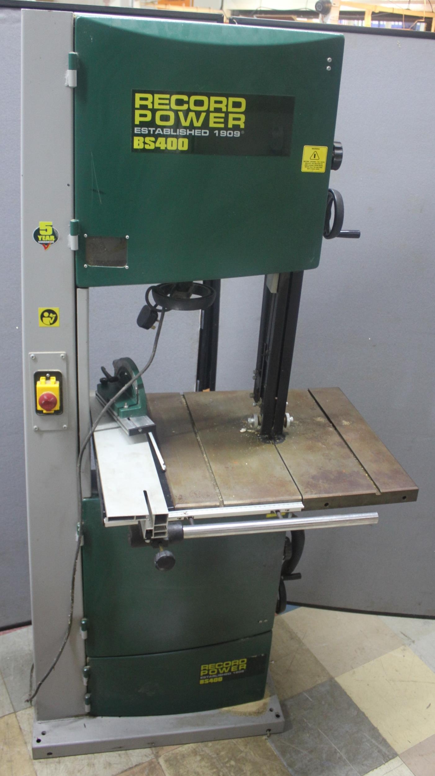 RECORD POWER BS400 BANDSAW