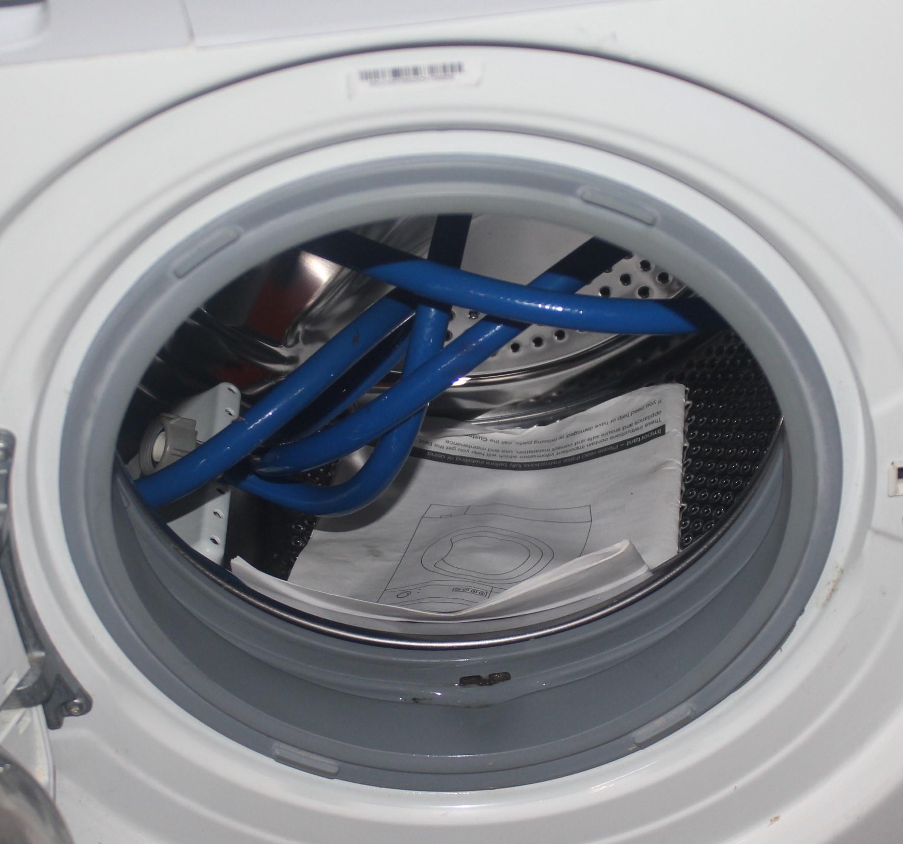 BUSH A126Q WASHING MACHINE WITH INLET PIPE AND INSTRUCTIONS