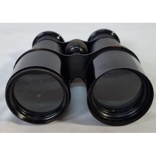 40 - 4 PAIR OF BINOCULARS: VANGUARD (KR-1650), 16x50MM (NO CASE), FRENCH PAIR & 2 PAIR SUNGAR 18x21