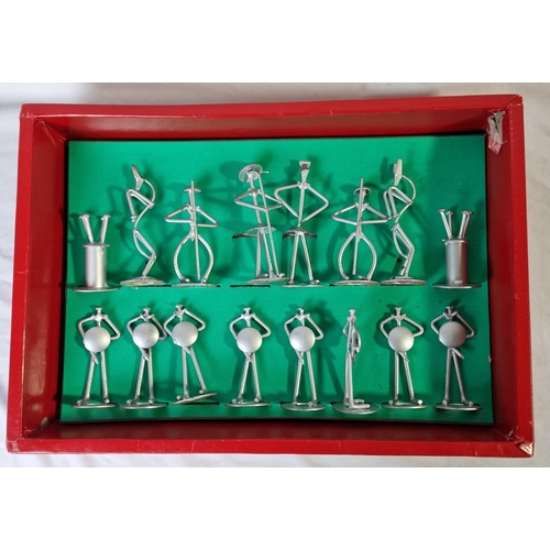 43 - NAIL FIGURES CHESS SET