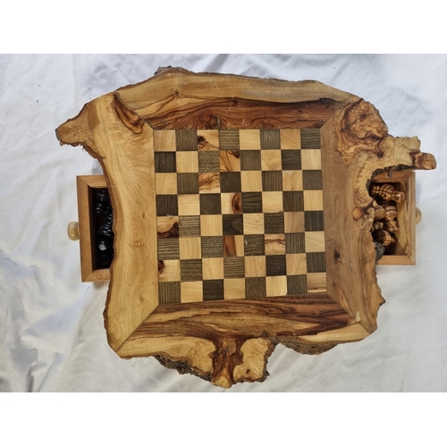 91 - 2 CHESS SETS & TRAVEL CHESS SET