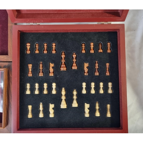 91 - 2 CHESS SETS & TRAVEL CHESS SET