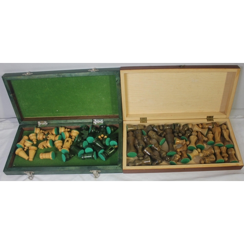 116 - 4 CHESS SETS