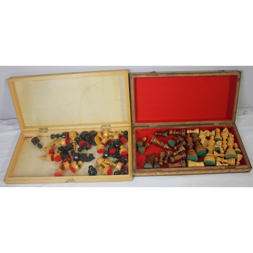 116 - 4 CHESS SETS