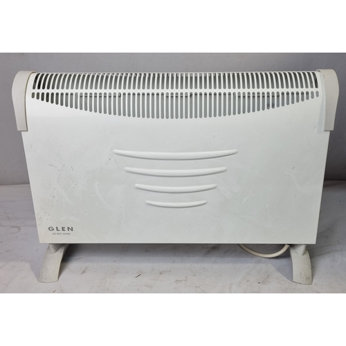 306 - GET 2kw OIL FILLED RADIATOR (G20FM9), GLEN STORAGE HEATER, SUPERWARM STORAGE HEATER (1 LEG MISSING) ... 