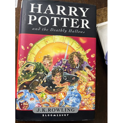 61 - HARRY POTTER AND TOY STORY BOOKS AND TOYS, INCLUDING HARRY POTTER AND THE DEATHLY HALLOWS FIRST EDIT... 