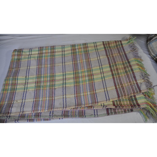 3 - 3 WOOL BLANKETS - SEE PHOTOS FOR DAMAGE