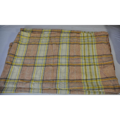 3 - 3 WOOL BLANKETS - SEE PHOTOS FOR DAMAGE