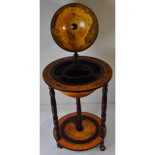 17 - SMALL GLOBE DRINKS CABINET