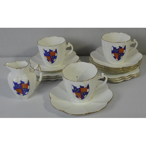 30 - VARIOUS PART TEA SETS INCLUDING S HANCOCK AND SONS