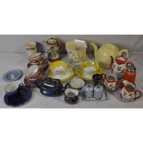 41 - MISCELLANEOUS CHINA INCLUDING PART TEA SETS