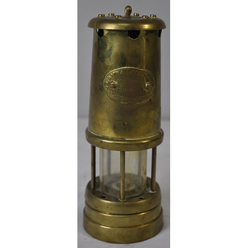 76 - BRASS MINER'S LAMP BY LAMP AND LIMELIGHT COMPANY