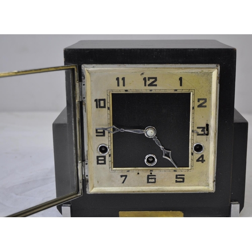 68 - ART DECO STYLE MANTLE CLOCK