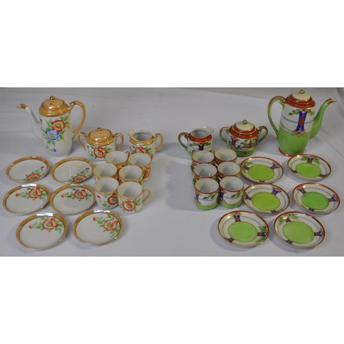 94 - 2 ORIENTAL TEA SETS