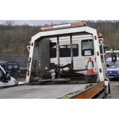 123 - IVECO EUROCARGO RECOVERY TRUCK REGISTRATION - KE56 FDO5880CC, DIESEL, WHITE,  GROSS VEHICLE WEIGHT 1... 