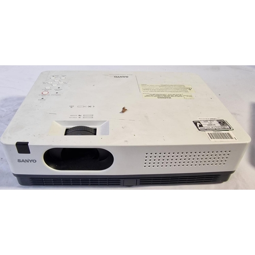 151 - 3 SANYO XGA PROJECTORS MODEL NUMBER PLC-XD2200 - NO LEADS OR CABLES