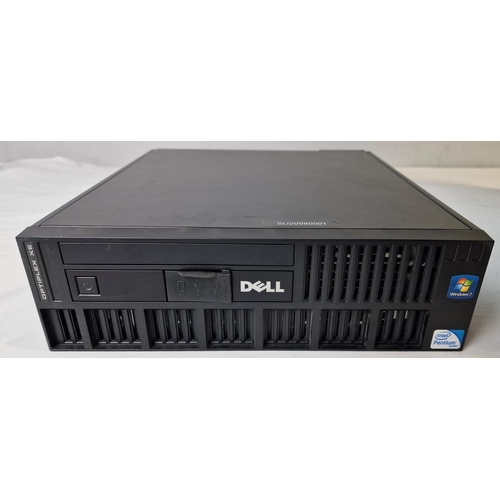 153 - 5 COMPUTERS - 1 DELL OPTIPEX XE 2008 PENTIUM DUAL CORE E5300 4GB 128 SSD, 3 STONE PC 2012 INTEL CORE... 