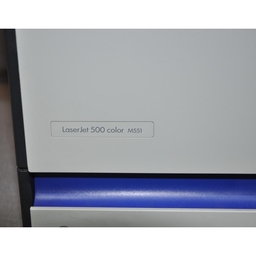 165 - HP LASER JET 500 COLOR M551 PRINTER