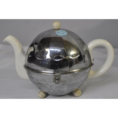 180 - VARIOUS SILVER PLATE INCLUDING CELTIC INSULATED TEA SET