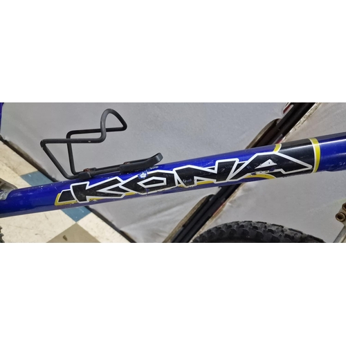 190 - KONA 15 SPEED MOUNTAIN BIKE AND CARRERA 21 SPEED MOUNTAIN BIKE