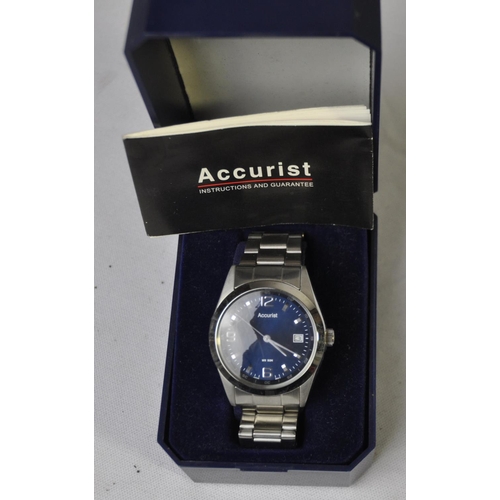 223 - 5 WATCHES INCLUDING BOXED ACCURIST