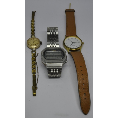 226 - CITIZEN DIGITAL WATCH, INGERSOLL LADIES WATCH AND QUARTZ WRISTWATCH