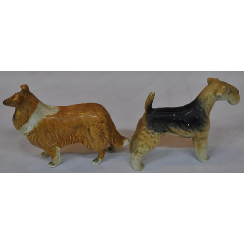 232 - 3 BESWICK DOG ORNAMENTS