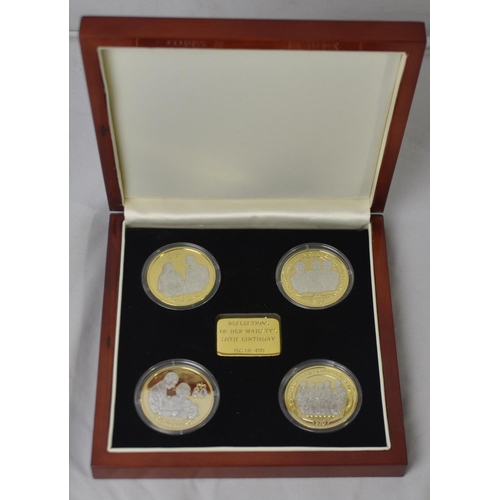 LIMITED EDITION COIN COLLECTION IN CASE "REFLECTIONS OF HER MAJESTY'S