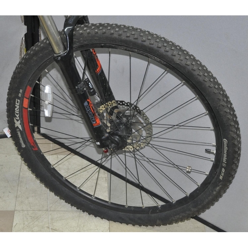 1 - CARRERA KRAKEN 27 SPEED MOUNTAIN BIKE WITH FRONT SHOCKS AND DISC BRAKES 16INCH FROM CENTRE OF PEDAL ... 