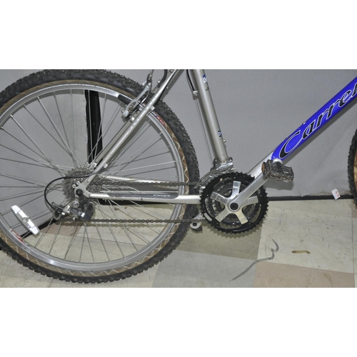 3 - CARRERA KRAKEN 21 SPEED MOUNTAIN BIKE 19INCH FROM CENTRE OF PEDAL COG TO TOP OF SEAT POST