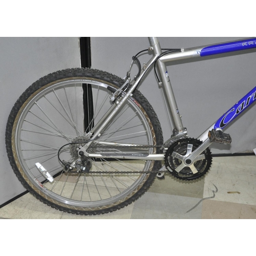 3 - CARRERA KRAKEN 21 SPEED MOUNTAIN BIKE 19INCH FROM CENTRE OF PEDAL COG TO TOP OF SEAT POST