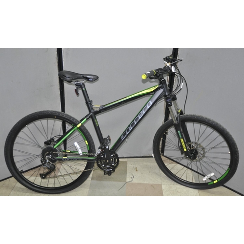 Carrera bike black online and green