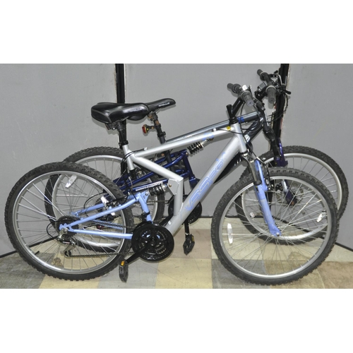 22 - 2 APOLLO 18 SPEED DUAL SUSPENSION BIKES - RIDGE 17