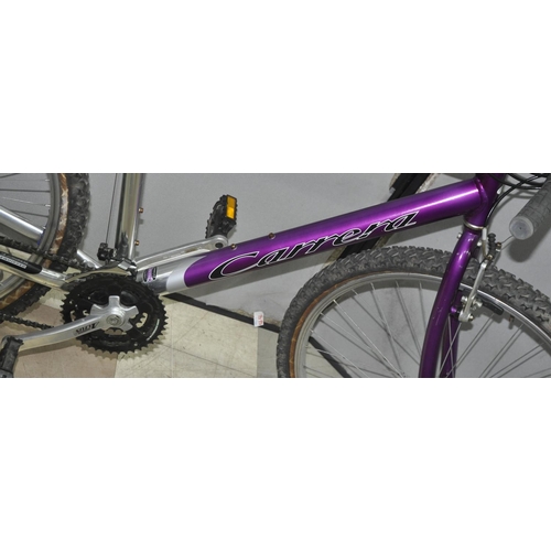 24 - CARRERA GRYPHON 21 SPEED MOUNTAIN BIKE WITH FRONT SHOCKS AND DISC BRAKES - 17INCH BETWEEN CENTRE OF ... 