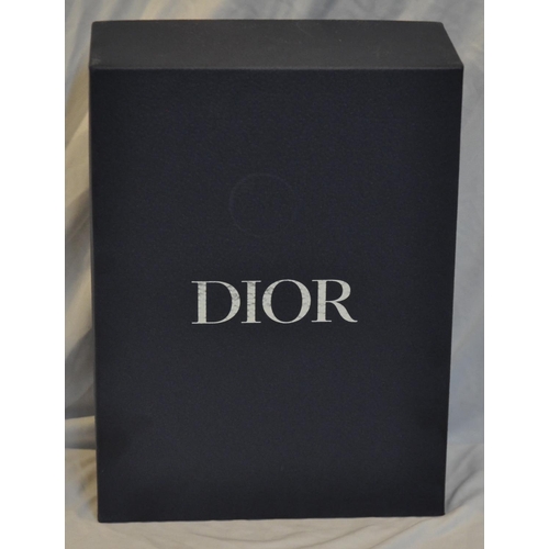 28 - PAIR OF DIOR CALF MESH BLACK SIZE 43