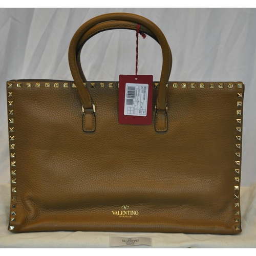 36 - NEW VALENTINO GARAVANI HANDBAG BROWN (10R)