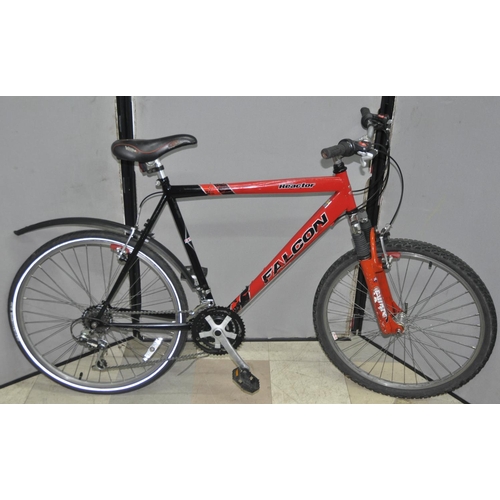 42 - FALCON REACTOR 18 SPEED MOUNTAIN BIKE WITH SHOCKS 22