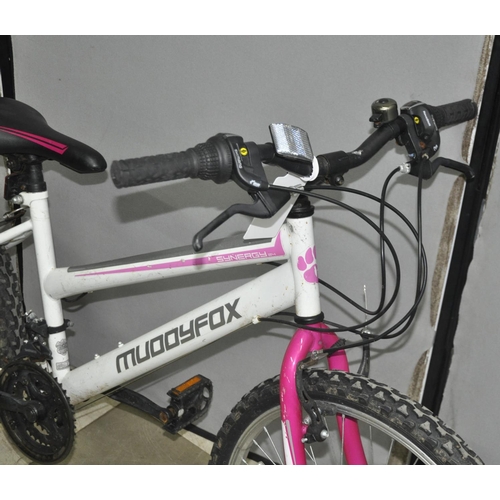 48 - 2 CHILDREN'S BIKES - MUDDYFOX 18 SPEED 14 INCH AND KOBE STUNT BIKE 10 INCH