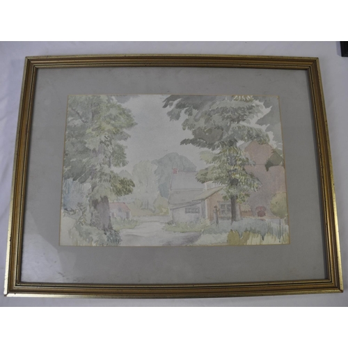 63 - VARIOUS FRAMED WATERCOLOURS