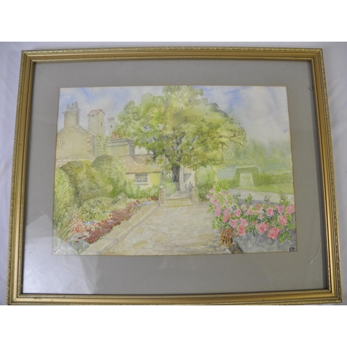 63 - VARIOUS FRAMED WATERCOLOURS