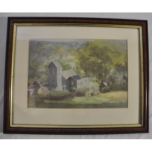 63 - VARIOUS FRAMED WATERCOLOURS